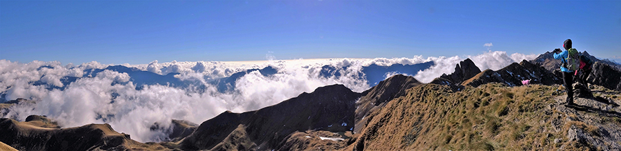 In vetta al Ponteranica orientale (2378 m)